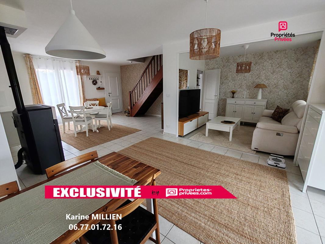 ILLIERS-L'EVEQUE ILLIERS L'EVEQUE 27770 Maison individuelle avec véranda chauffée - 1 étage - 4 chambres - Quart port - Garage - Plusieurs cabanons de jardin - Terrain - 265000 HAI 4