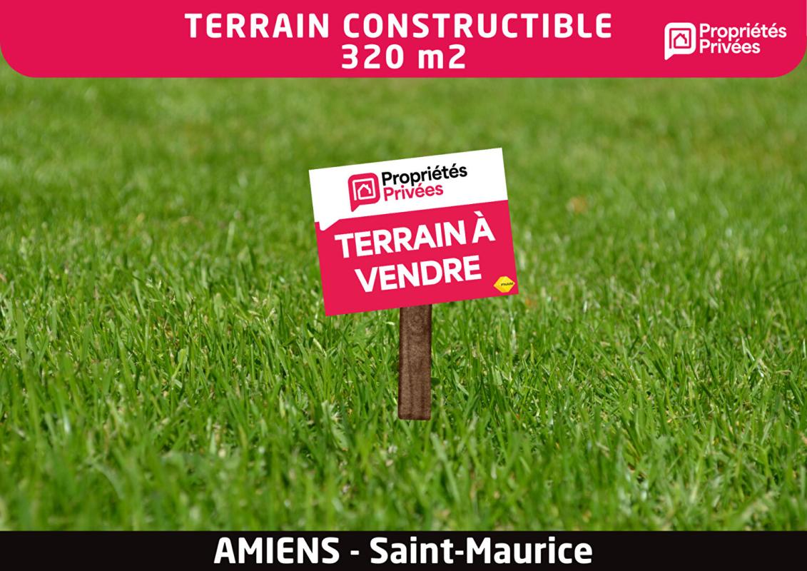AMIENS Terrain constructible 320 m2 - Amiens St Maurice 1