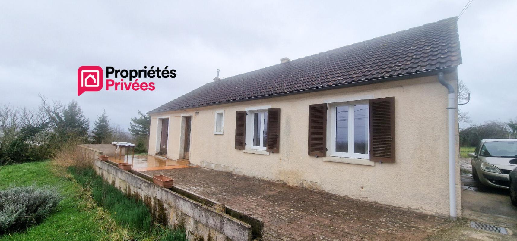 COUFFY Maison de plain-pied 102 m² - 5 pièces - 4 chambres - dépendances - terrain 1630 m² 3