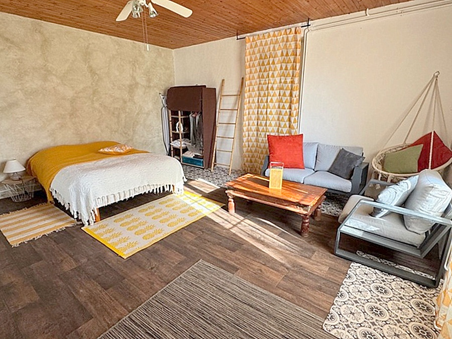 TAUGON Longère charentaise rénovée - 144 m² - 3 chambres - Piscine - Terrain 1000 m² - Bord de conche 12