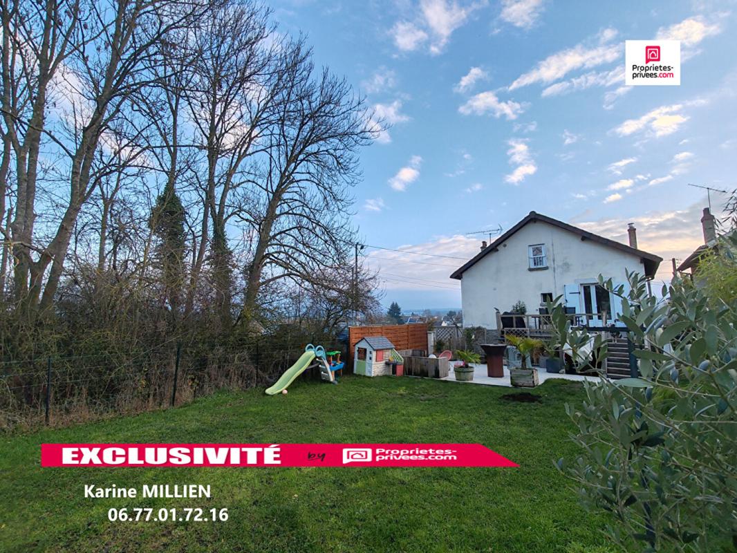 HOUDAN GARANCIERES 78890 Maison individuelle - 2 étages - 4 chambres - Cabanon de jardin - Piscine hors sol - Terrain - 322 400 HAI 13