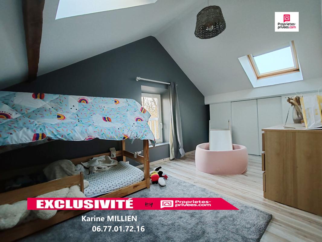 HOUDAN GARANCIERES 78890 Maison individuelle - 2 étages - 4 chambres - Cabanon de jardin - Piscine hors sol - Terrain - 322 400 HAI 5