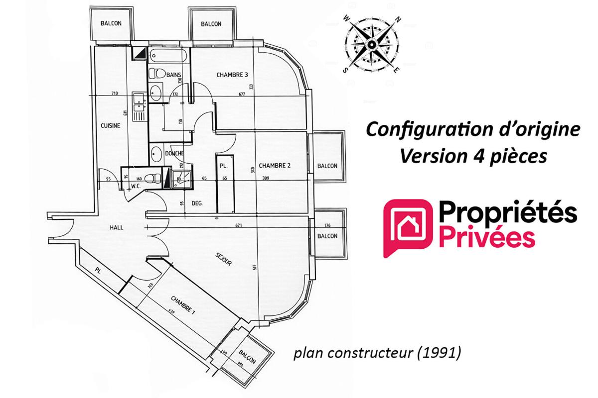 BOULOGNE-BILLANCOURT Appartement Boulogne Billancourt 4 pièce(s) 16