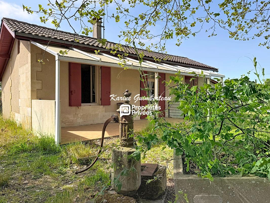 SAINT-EMILION Maison en pierre avec garage et jardin 1