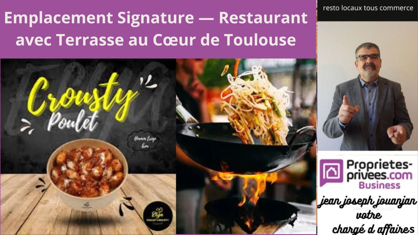 TOULOUSE TOULOUSE - RESTAURANT 35 COUVERTS, EMPLACEMENT N°1, TERRASSE 4