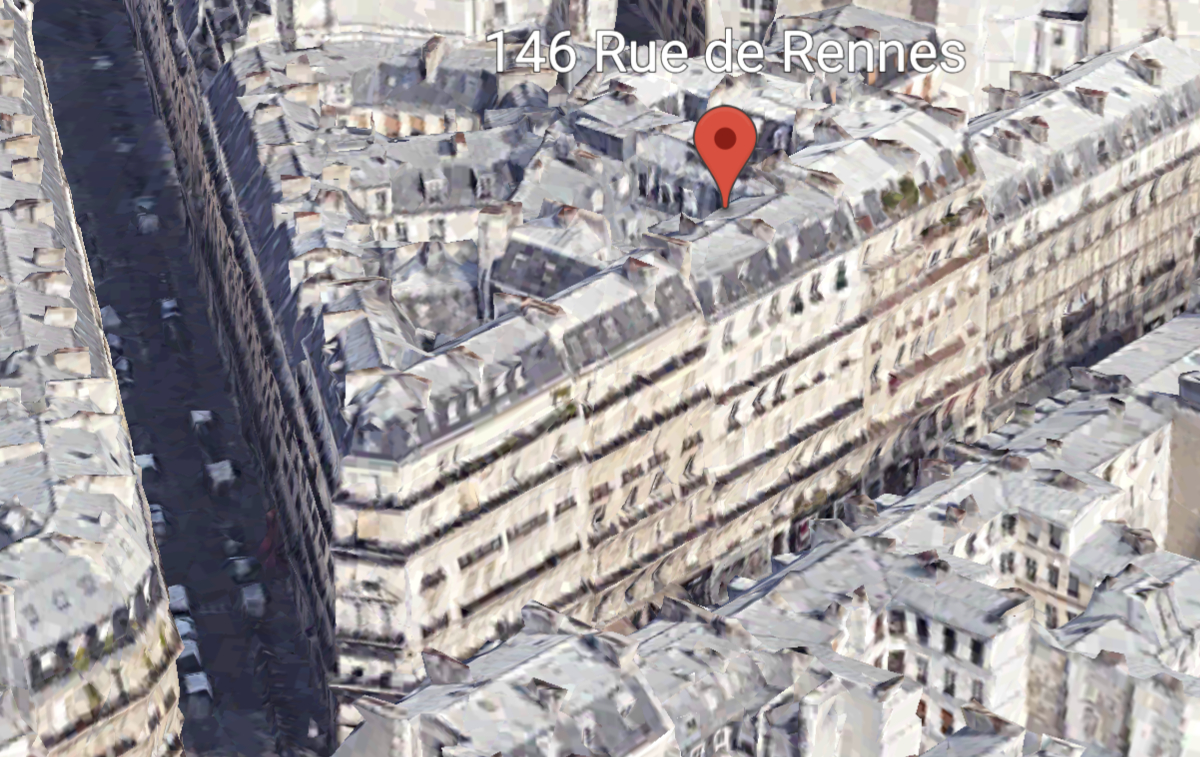 PARIS-6E-ARRONDISSEMENT studio dernier étage ascenseur rue de Rennes 1