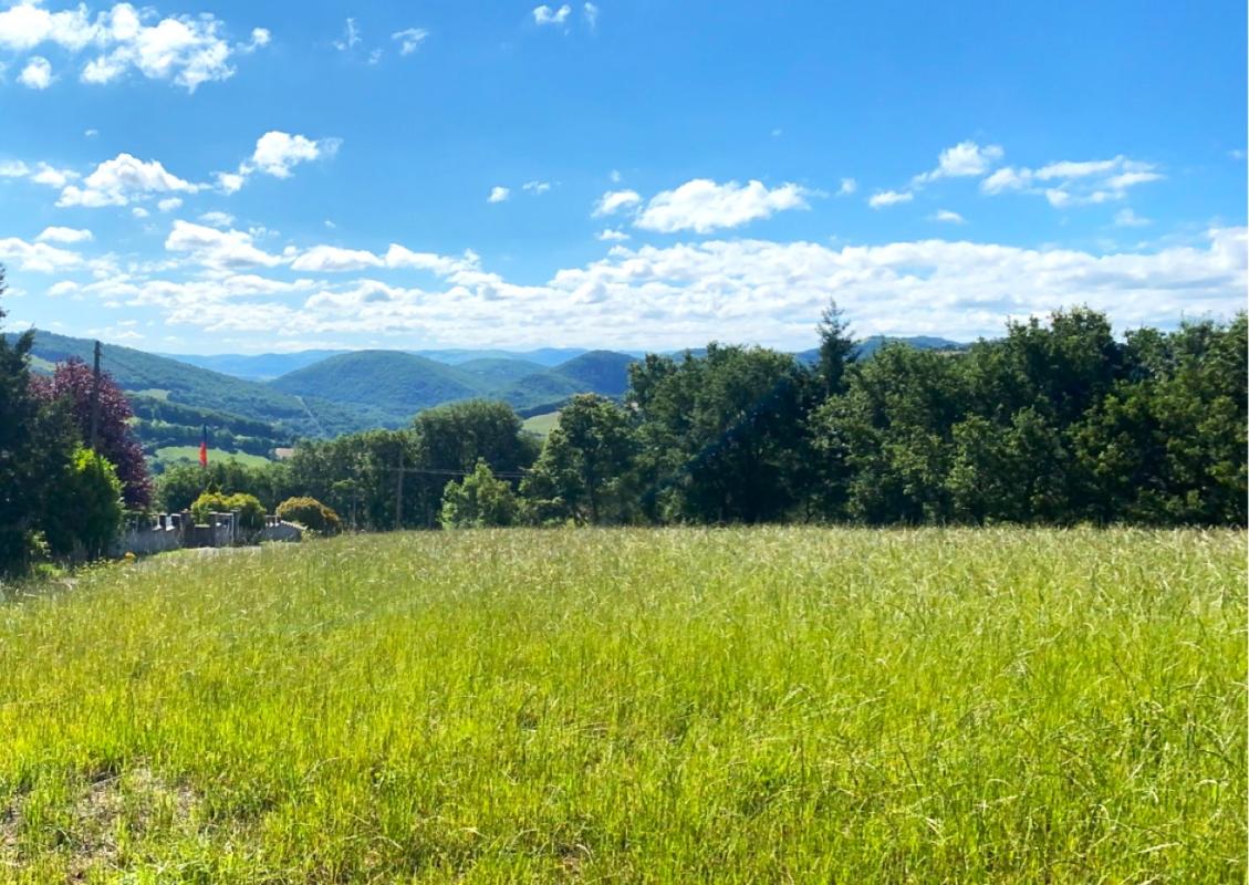 SAINT-SERNIN-SUR-RANCE Terrain constructible de 4 464 m² avec magnifique vue 2