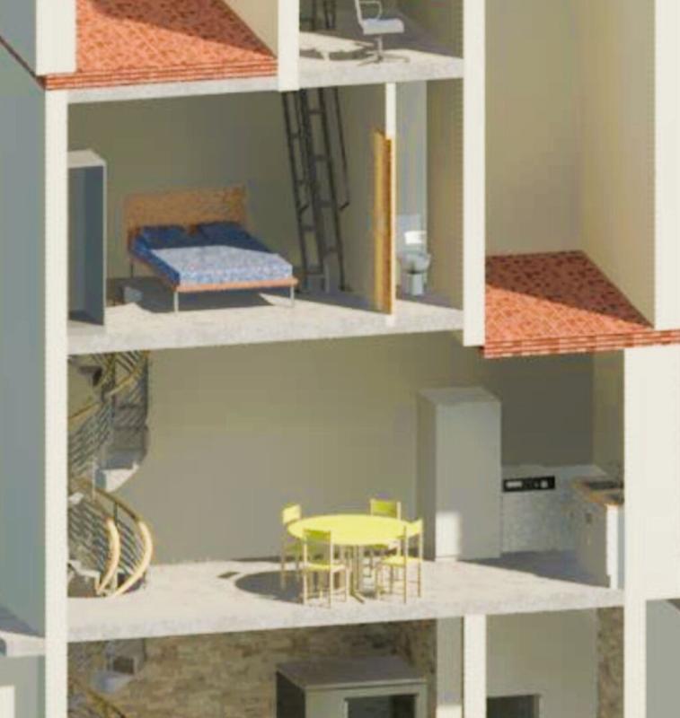 LEVALLOIS-PERRET Maison et studio 8 pièce(s) 80 m2 avec Studio attenant 1