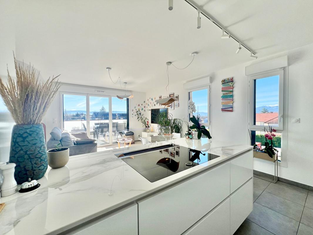 CROZET CROZET T3 dernier étage de standing - Vue Panoramique Mont-Blanc et Jura 8