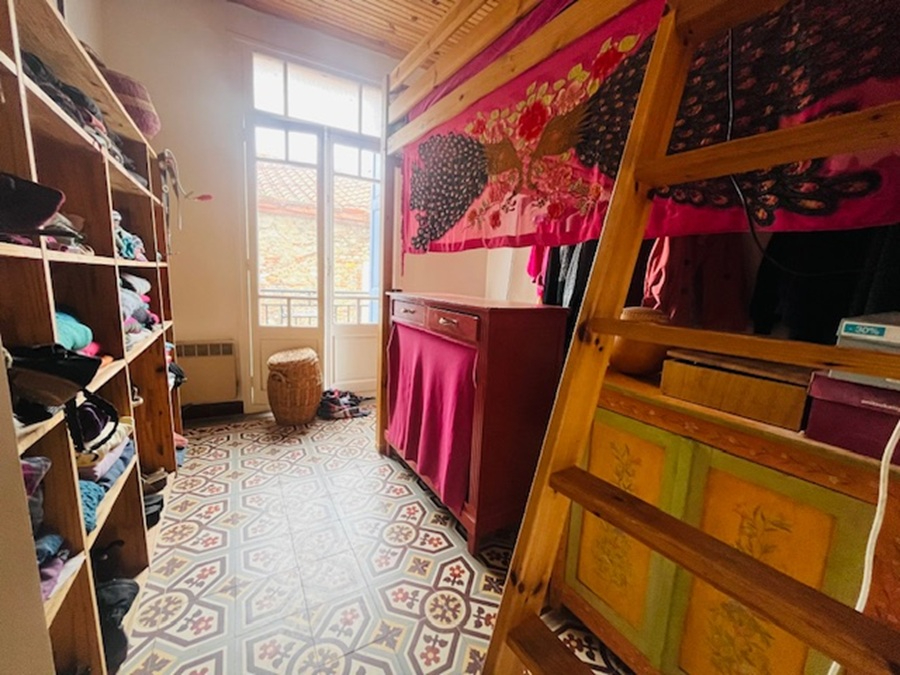 PERPIGNAN Charmante maison de ville de style Artiste en R+1 avec terrasse et atelier en rdc à modifier 9