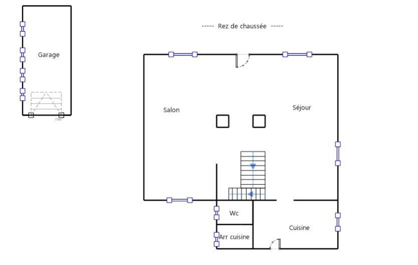 LANILDUT 29840 Lanildut maison de maître front de mer 6 chambres habitable ou exploitable en gîte 10