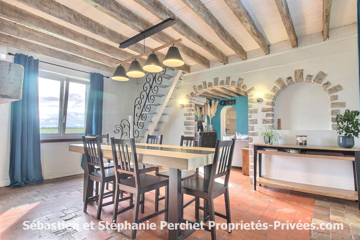 EPIEDS-EN-BEAUCE Longère 3 chambres sur 1054 m2 de terrain 2