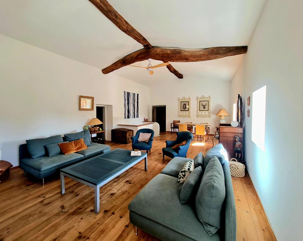 SAINT-SEBASTIEN-D'AIGREFEUILLE Mas de caractère avec gîte, St Sébastien d'Aigrefeuille (proche Anduze & La Bambouseraie) 13