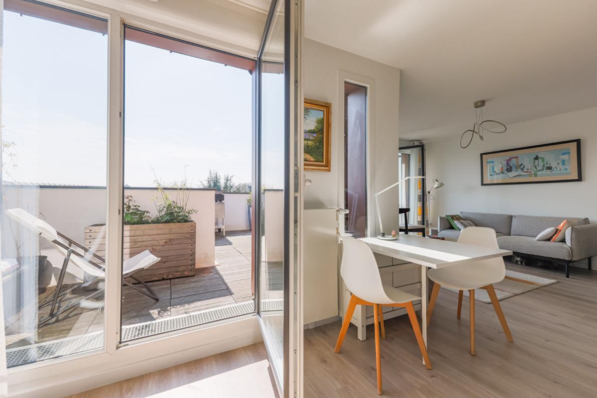 CHATILLON DERNIER ÉTAGE DUPLEX 102 m² TERRASSE PLEIN SUD - CALME ET LUMINEUX 8