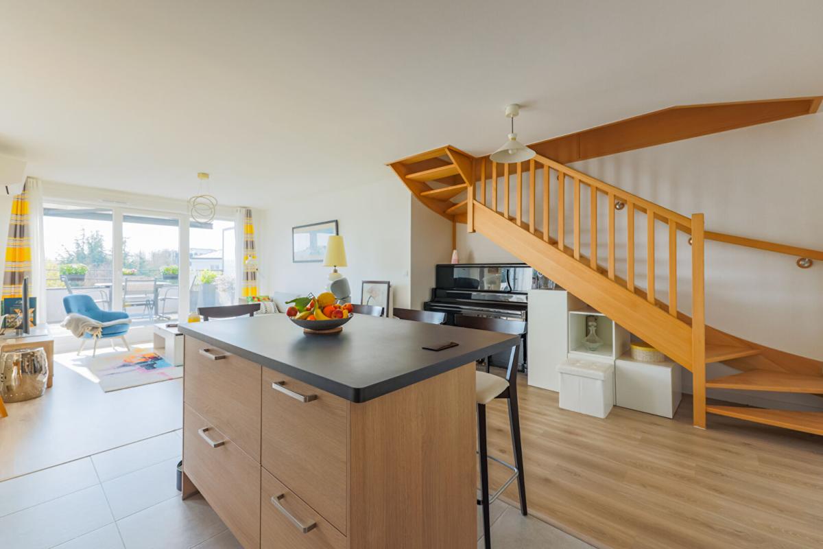 CHATILLON DERNIER ÉTAGE DUPLEX 102 m² TERRASSE PLEIN SUD - CALME ET LUMINEUX 9