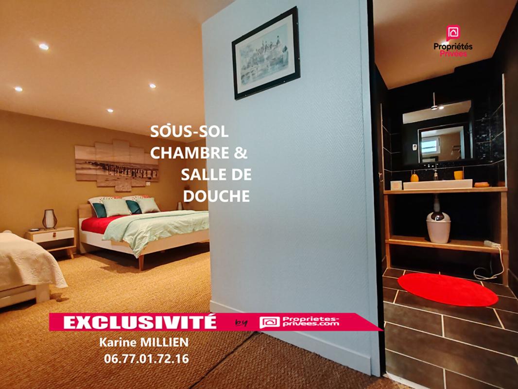 ARNIERES-SUR-ITON ASNIERES SUR ITON 27180 Maison avec sous-sol - 1 étage - 4 chambres - Terrain - 180 000  HAI 10