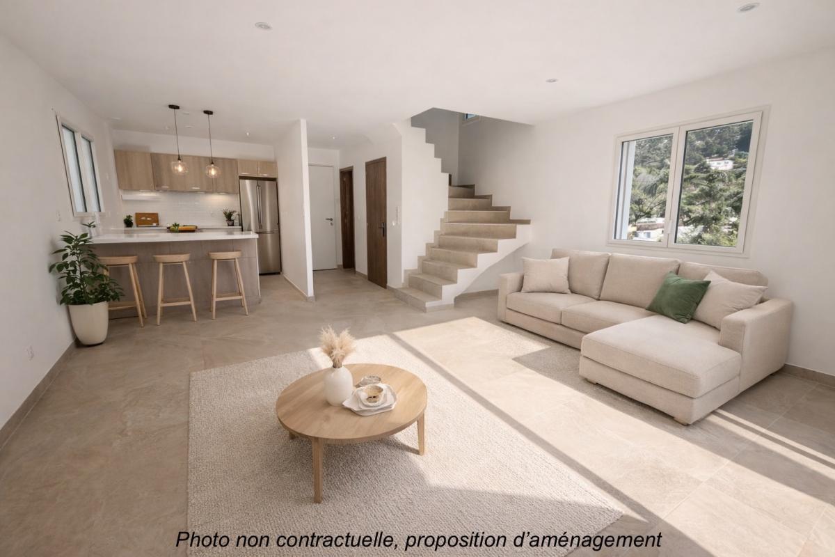 TOURRETTE-LEVENS Villa neuve individuelle 4 pièces 112M2 Tourrette Levens, vue dégagée 1