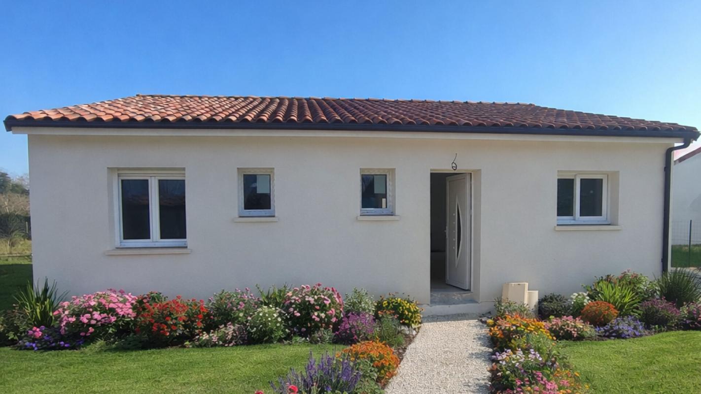 MOULIN-NEUF Maison neuve de 90m2 3 ch jardin  RE2020   5 min de St Seurin sur l'isle 6