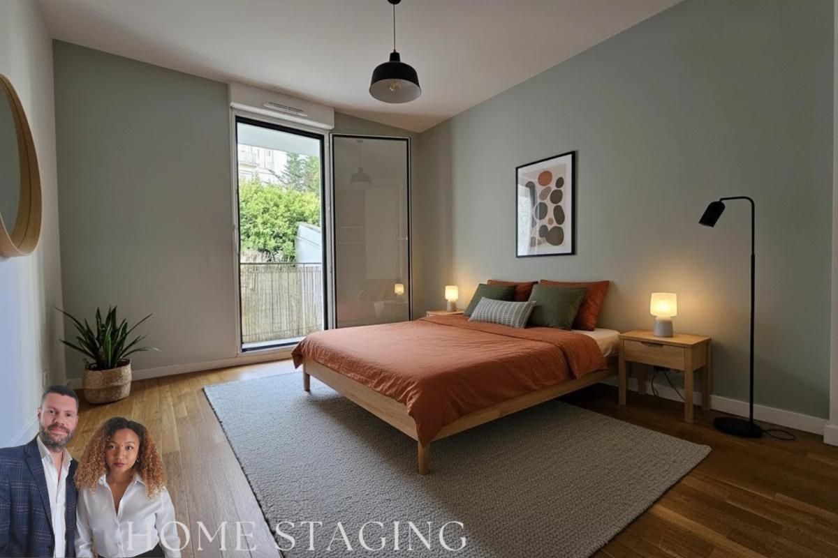 PARIS-18E-ARRONDISSEMENT Paris 18ème - Marché de l'Olive - Superbe 2 pièces de 47.17m² loi Carrez avec balcon et parking 7