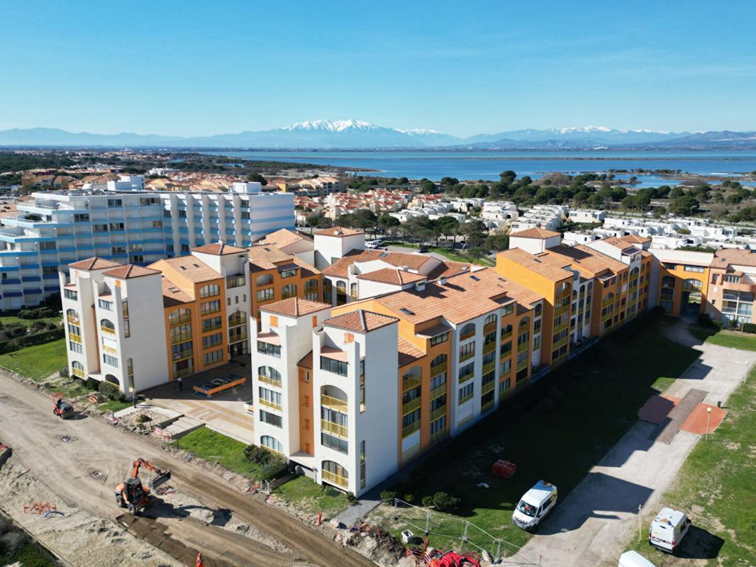 LE BARCARES Barcarès T2 40m2 avec vue mer et parking 13