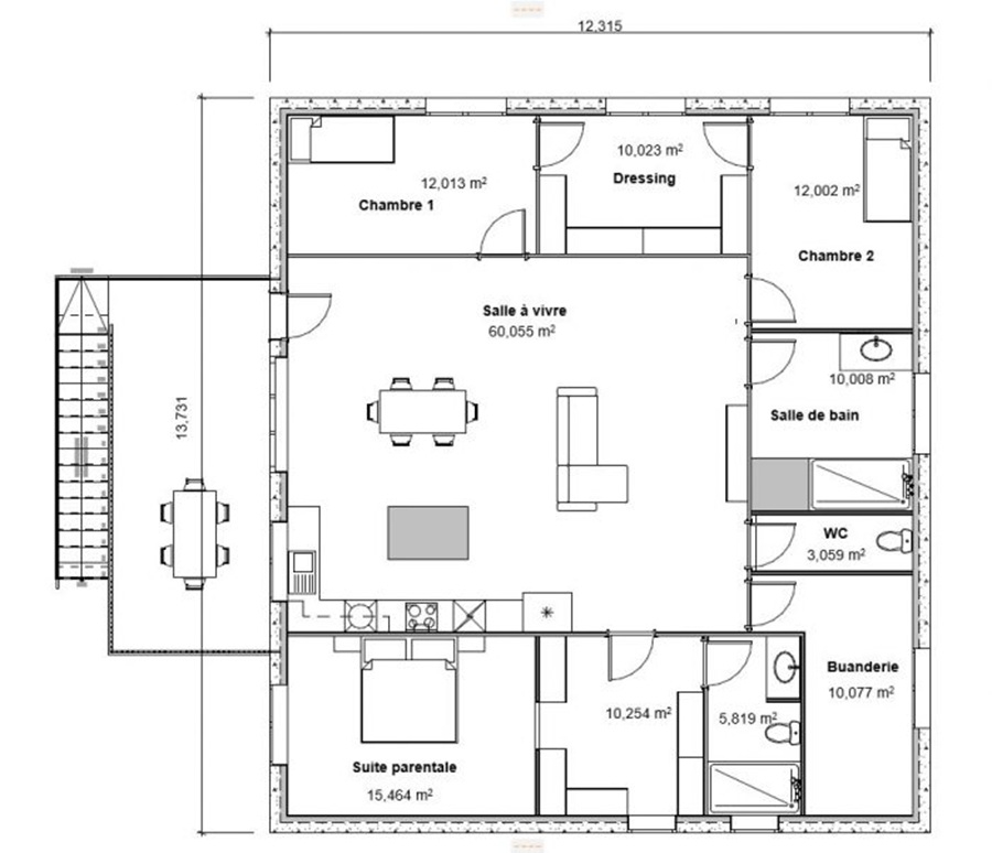 RIVESALTES Magnifique terrain de 700 m² très bien placé proche du centre de village LIBRE CONSTRUCTEUR 3