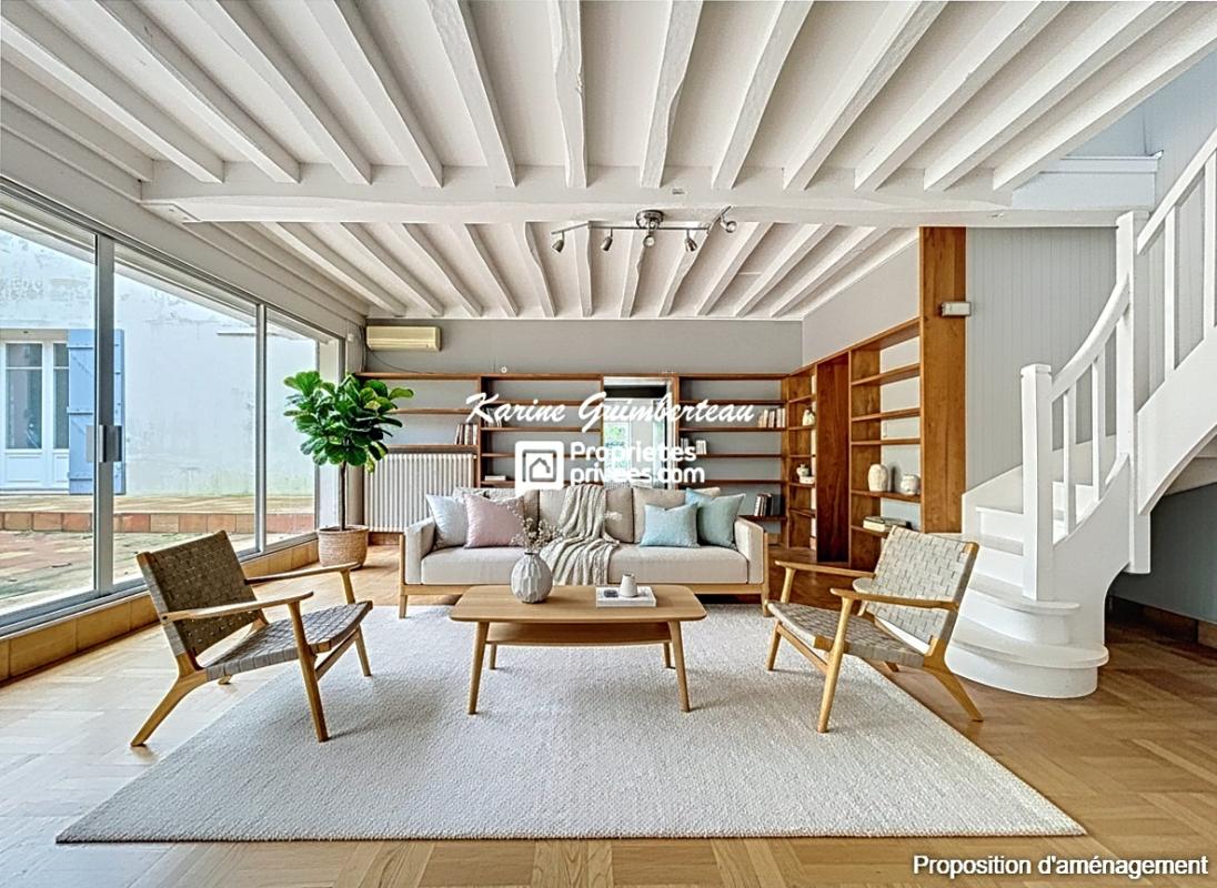 FRONSAC Fronsadais : Maison type Girondine en pierre 208 m2 + dépendance 5