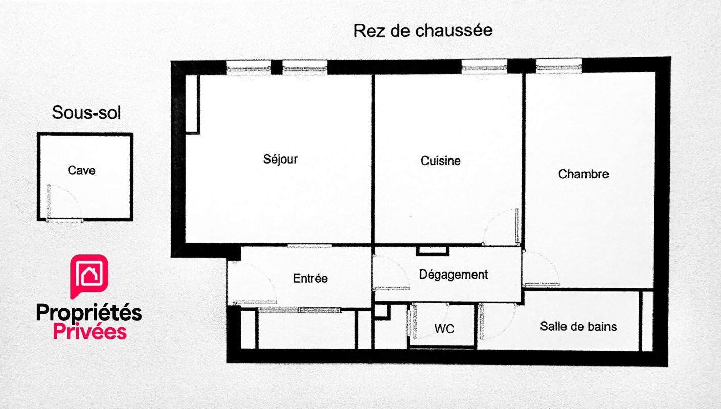 CLERMONT-FERRAND Appartement 2 pièces 45 m2 avec cave 9