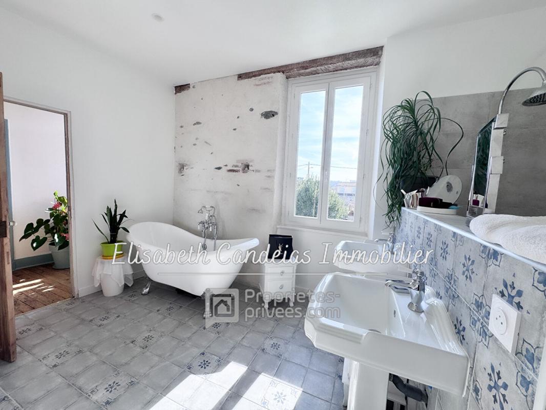 PALAMINY Maison de charme rénovée - avec piscine et vue Pyrénées 13