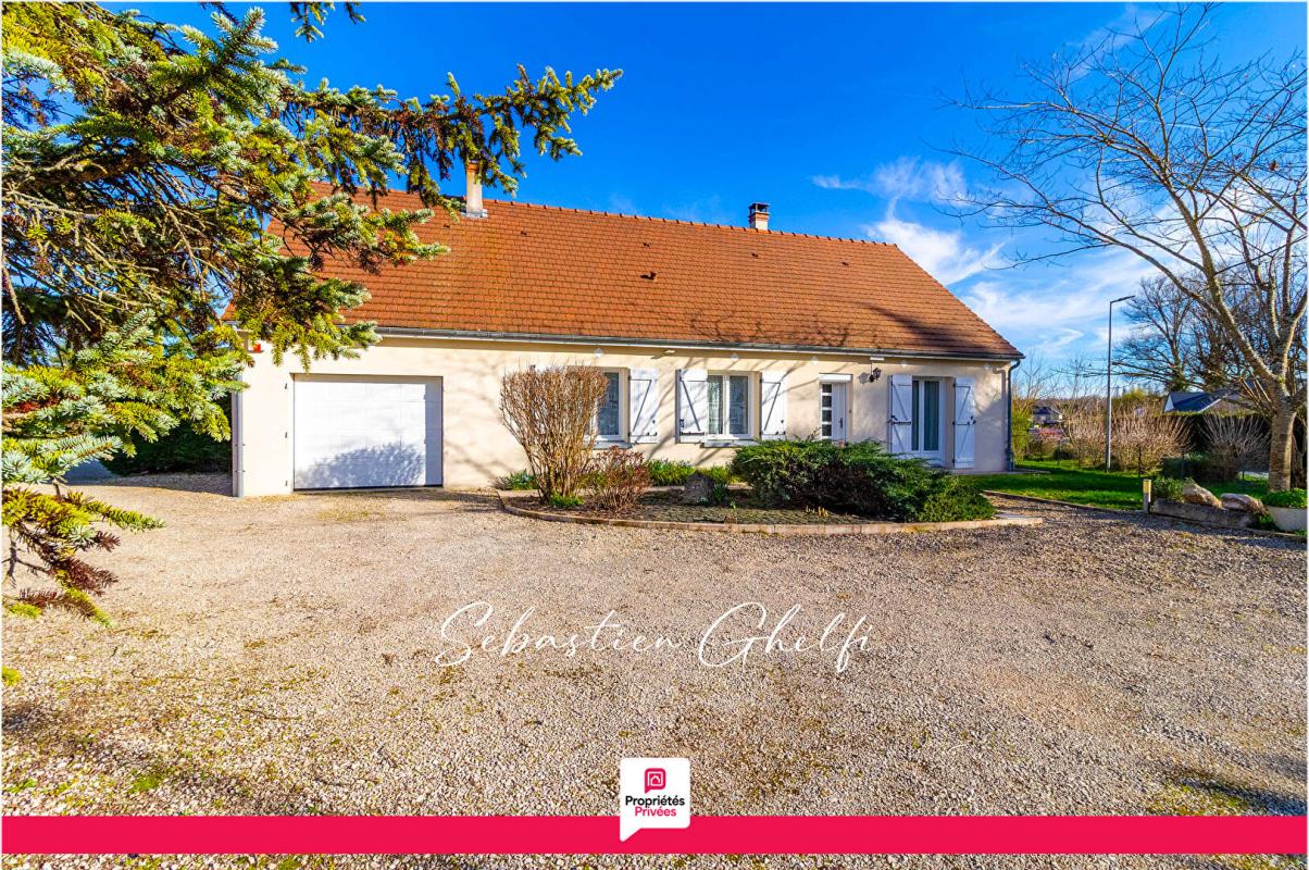 CONTRES maison de plain-pied avec 2 chambres-garage-beau terrain de 1080 m² 2