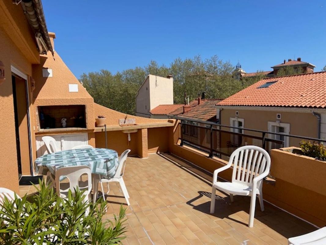 PERPIGNAN BEAU DUPLEX  DE 145M²  AVEC ASCENSEUR PRIVATIF  TERRASSES  CAVE ET GARAGE   SECTEUR QUAI NOBEL   PERPIGNAN 3