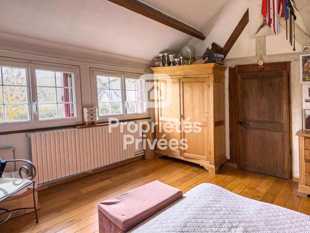 SYLVAINS-LES-MOULINS MESNILS-SUR-ITON LONGÈRE DE 160 m², PISCINE, DÉPENDANCES, CADRE BUCOLIQUE - 310 000  HAI 11