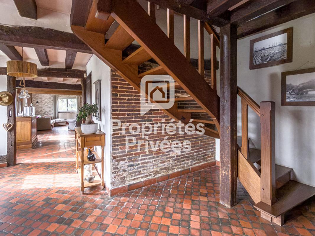 SYLVAINS-LES-MOULINS MESNILS-SUR-ITON LONGÈRE DE 160 m², PISCINE, DÉPENDANCES, CADRE BUCOLIQUE - 310 000  HAI 9