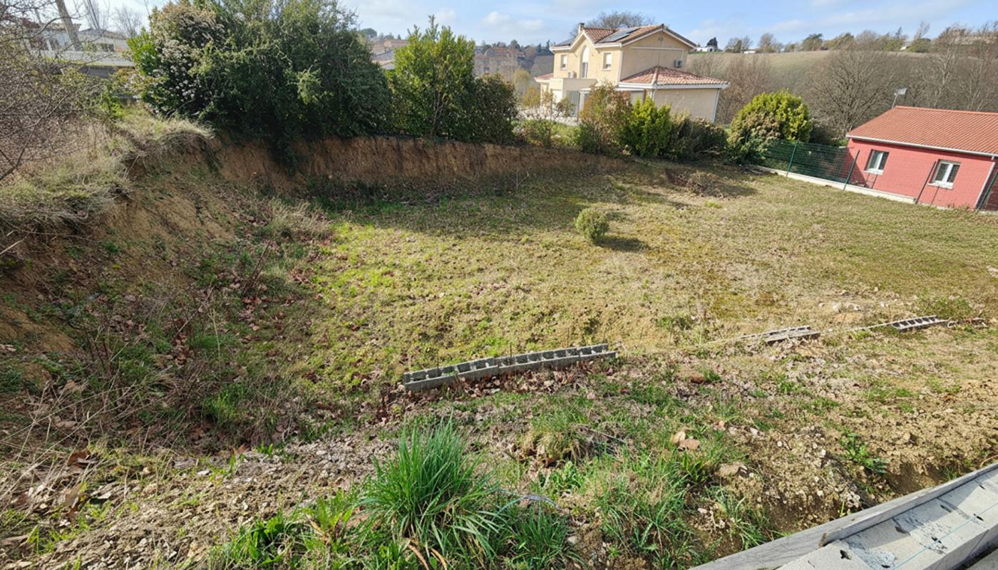 NAILLOUX Terrain constructible 443 m²  - Centre-bourg de Nailloux  - Environnement résidentiel 3
