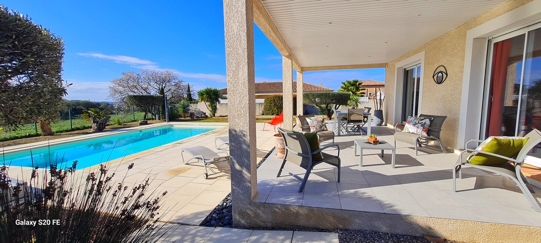 SAINT-GENIES-DE-FONTEDIT Magnifique villa de 140m2 avec garage et piscine sur 1141m2 de terrain 3
