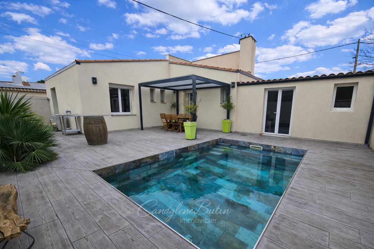 BEZIERS Maison T5 de plain-pied aux prestations soignées/piscine/garage 1