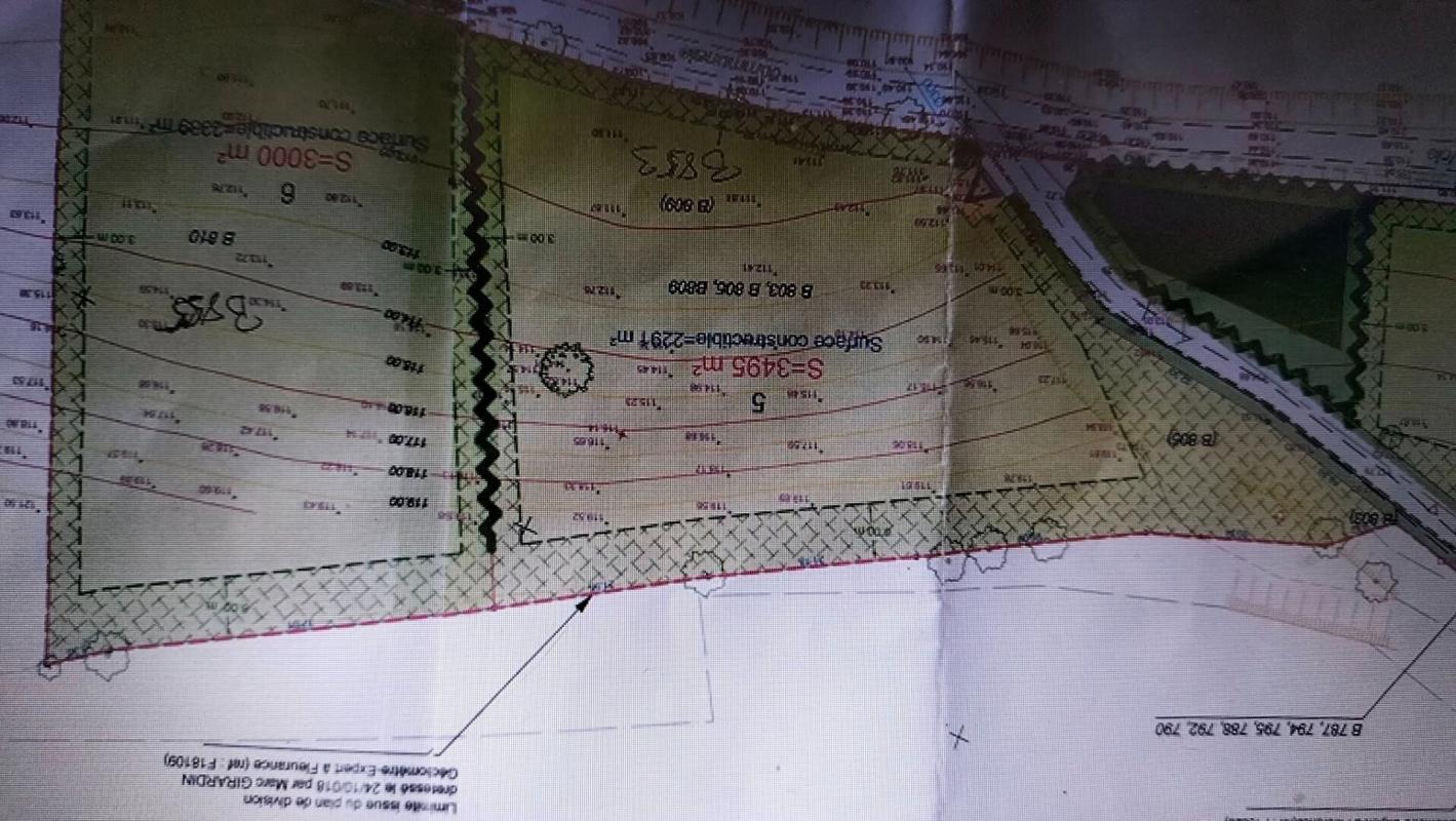 SAINT-CLAR Terrain viabilisé 3495m² Saint Clar (32380) 1 parcelle 17m² 4