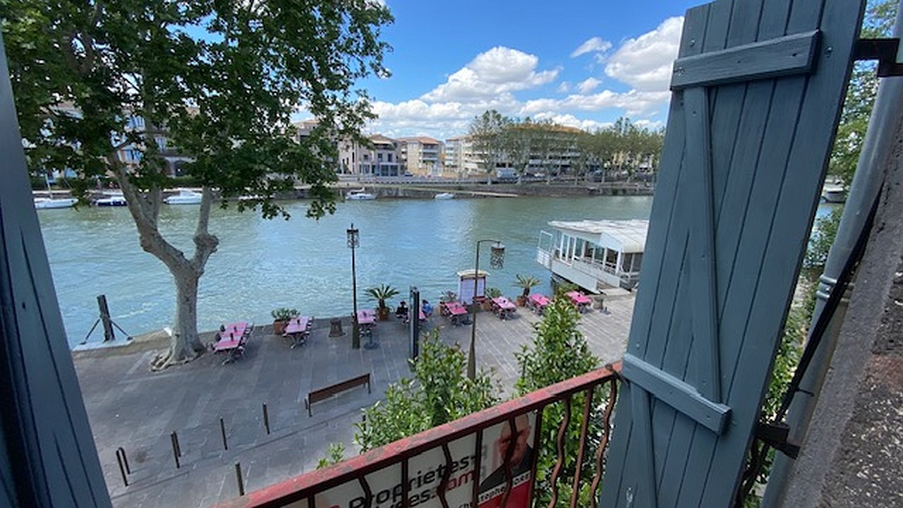 AGDE 34300 AGDE vue fleuve Hérault Maison de ville 5 pièces 154 m2 6