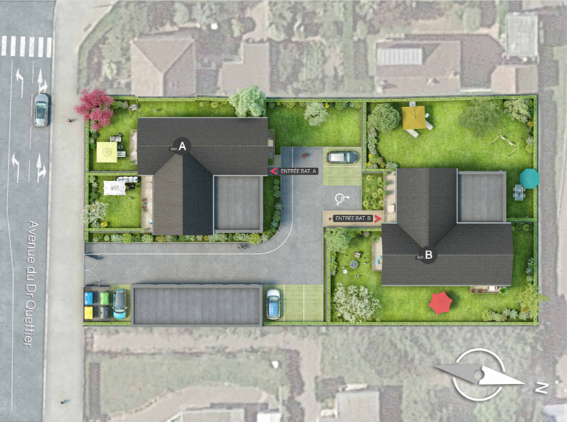 BERCK Appartement Berck 4 pièce(s) 76.2 m2 avec jardin et parking 3