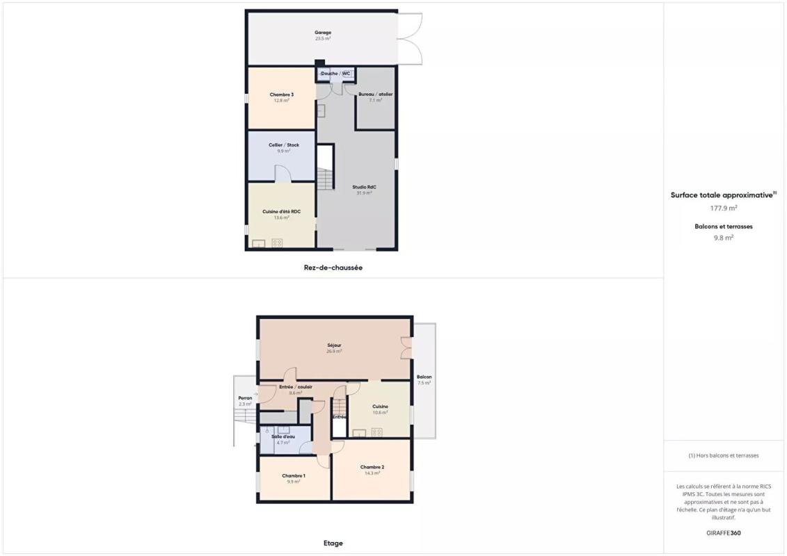 JOYEUSE Maison Joyeuse 6 pièce(s) 152 m2 17