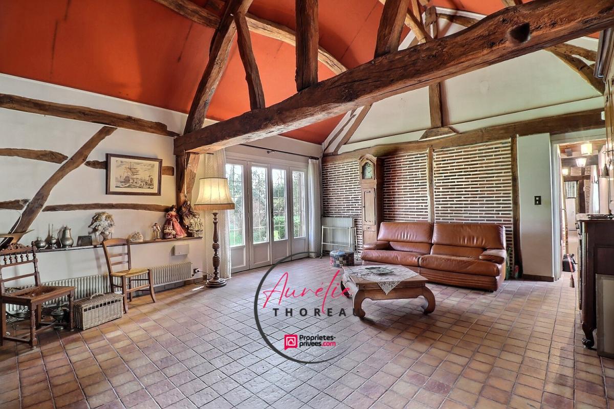 LOURY Longère  sur terrain arboré 5