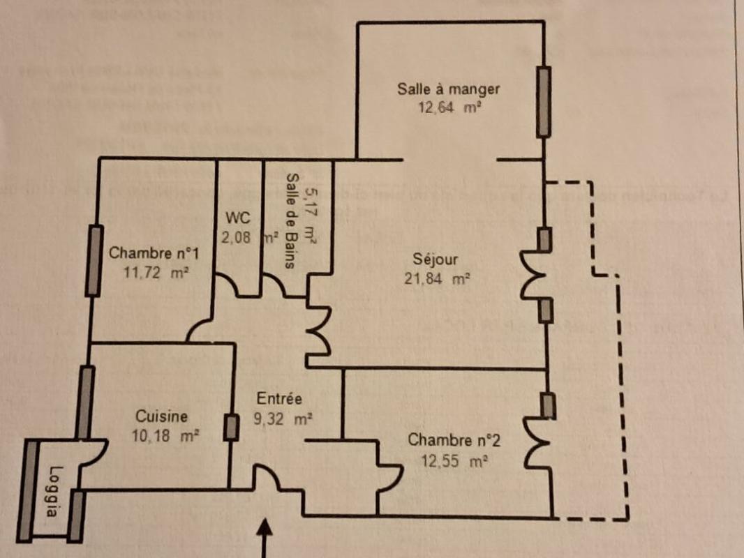 CHALON-SUR-SAONE Appartement  4 pièce(s) 83 m2 11