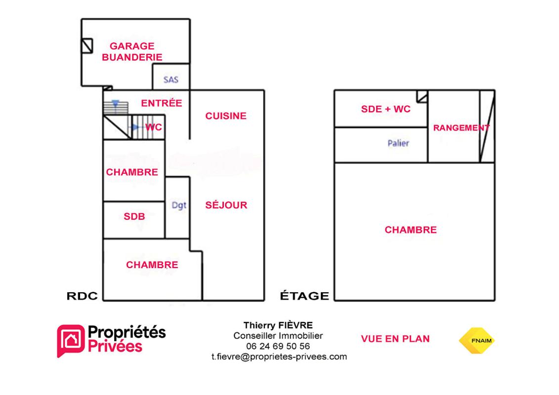 FONTEVRAUD-L'ABBAYE Fontevraud L Abbaye 49590 - Maison de 5 pièces 5 (3 chambres) de 118 m2 15