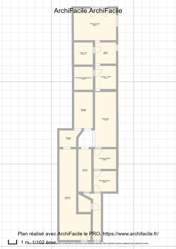 VALLAURIS VALLAURIS - Cession de bail, Local commercial 130 m² 1