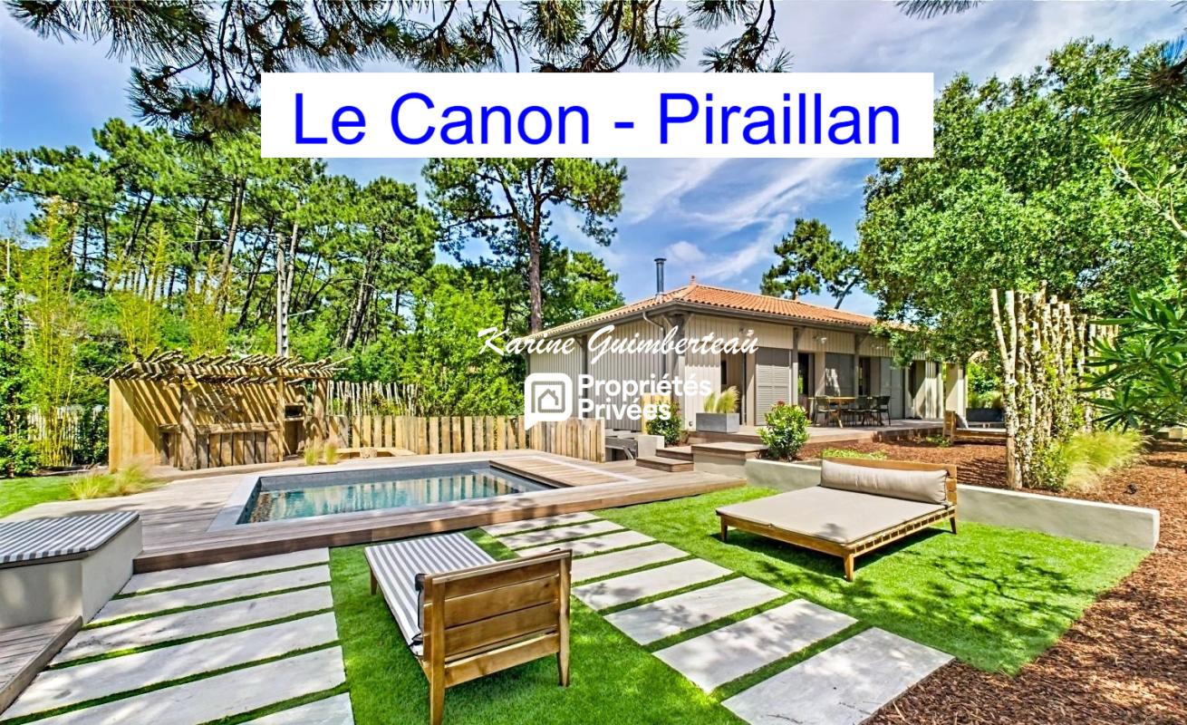 LEGE-CAP-FERRET Le Canon/ Piraillan : Villa avec piscine - 6 chambres 1