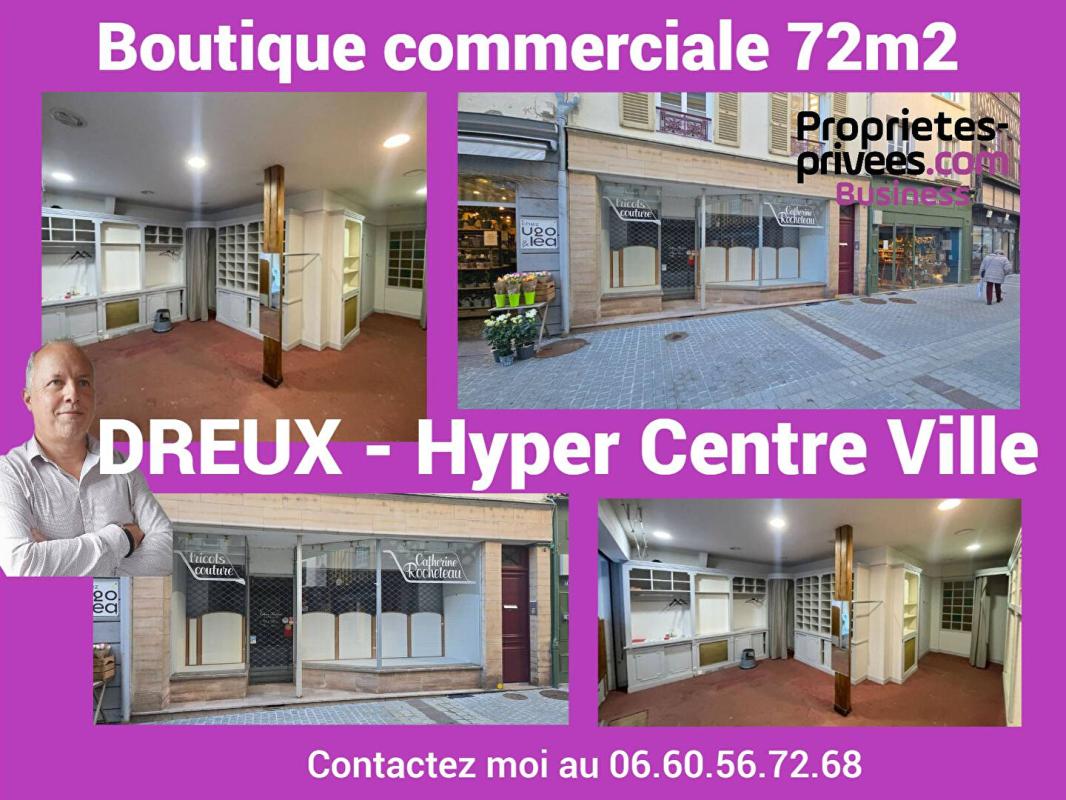 DREUX 28100 DREUX - Local commercial 72 m2 emplacement  N°1 bis 1