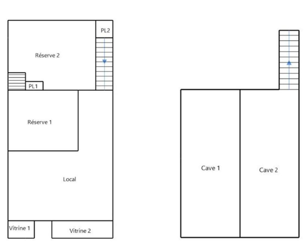 DREUX 28100 DREUX - Local commercial 72 m2 emplacement  N°1 bis 12