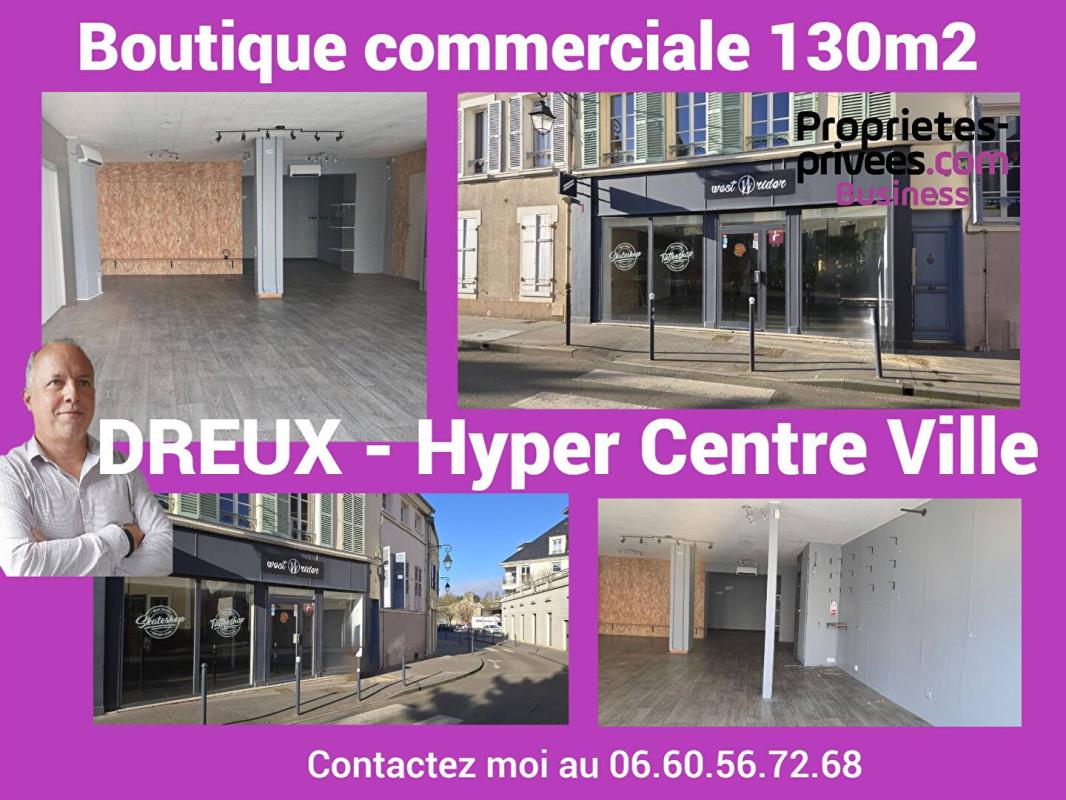 DREUX DREUX - Local commercial centre ville 130 m² 1