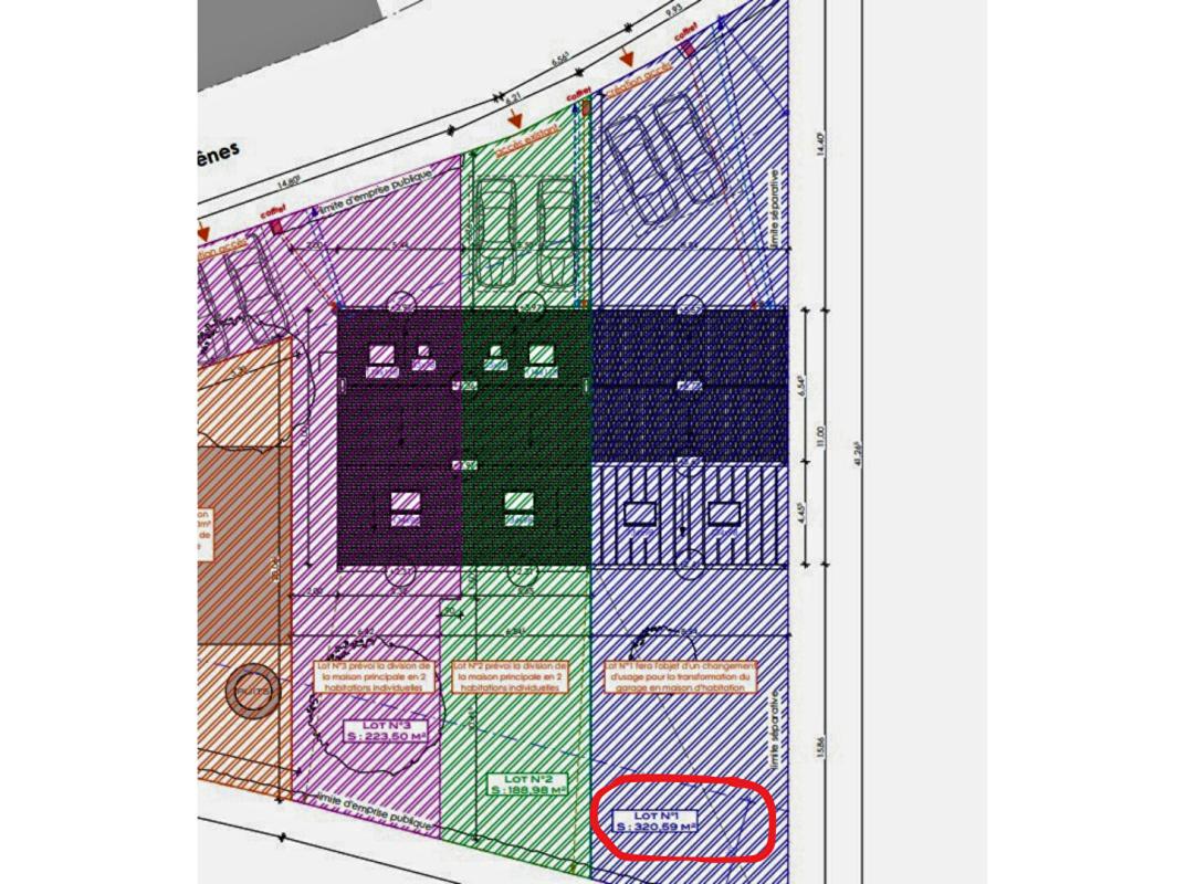 SAINTE-LUCE-SUR-LOIRE lot 1 Vente terrain avec batisse en pierre 2