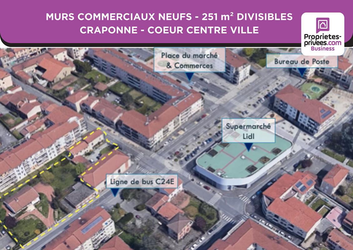 CRAPONNE MURS PROFESSIONNELS 250 m² - CRAPONNE - COEUR CENTRE 5