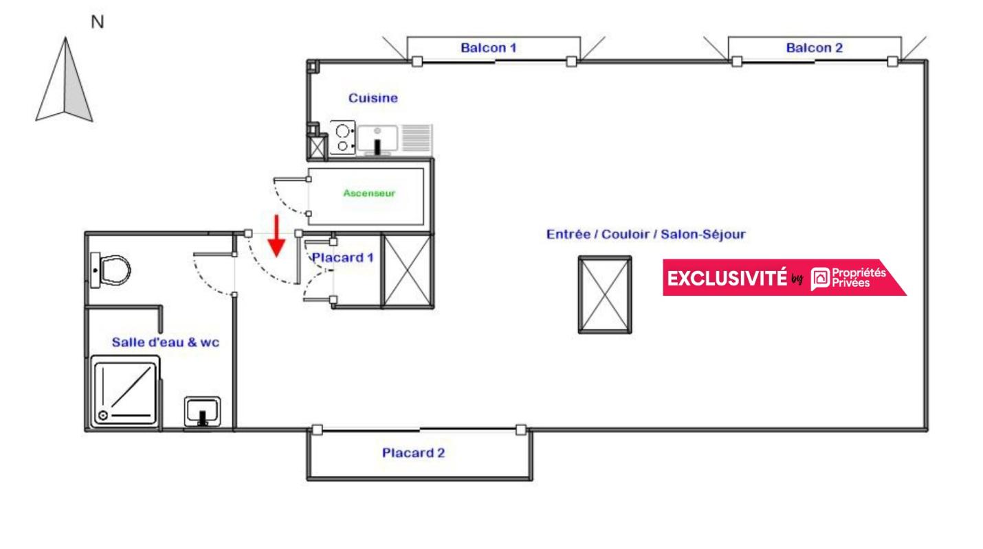 MARSEILLE-1ER-ARRONDISSEMENT Marseille (13001) - BOURSE - VIEUX PORT - Exclusivité - VIAGER OCCUPE ? STUDIO ETAGE ELEVE et VUE IMPRENABLE 3